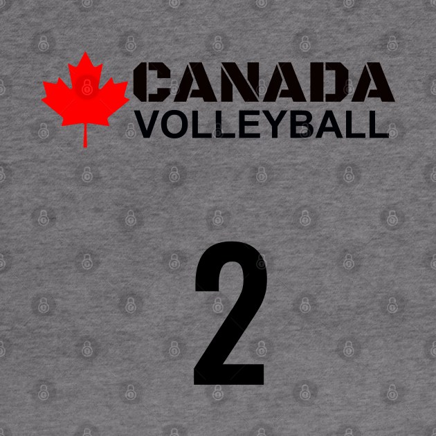 Canada Volleyball 2 Gift Idea by werdanepo